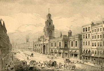 A segunda troca real, Cornhill, 1897.