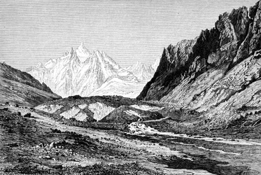 Geleira Shchurovskiy, Rússia, 1895