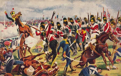 Os Sherwood Foresters. O avanço dos Sherwood Foresters em Salamanca, 1812, 1939.