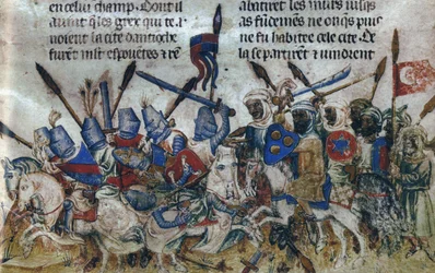 O cerco de Antioquia durante a Primeira Cruzada, ca 1200
