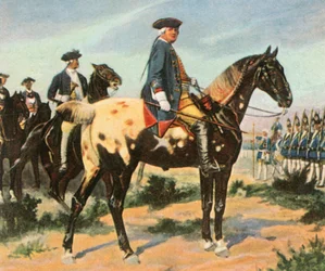 O soldado-rei Frederick William I, rei da Prússia, 1936.