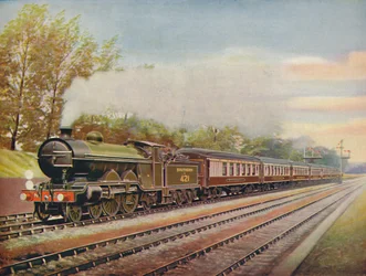O Belle Express do sul, estrada de ferro do sul, 1926
