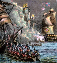 A Armada Espanhola, 1588, c1850