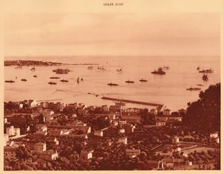 O esquadrão em Roadstead, Golfe-Juan, 1930.