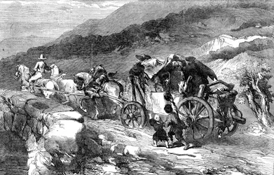 O treinador de palco do século passado, 1855