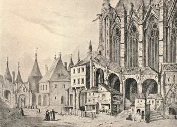 A Escadaria de Sainte-Chapelle, 1700 1915