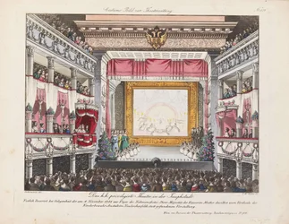 O Teatro em der Josefstadt, 1844.