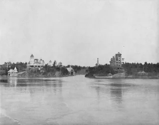 As mil ilhas do St. Lawrence, c1897.