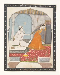 A Noiva Tímida, ca. 1800.