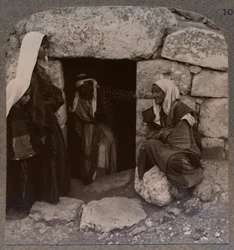 O túmulo de Lázaro, Betânia, c1900