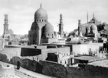 Os túmulos dos mamelucos, Cairo, Egito, c1920s