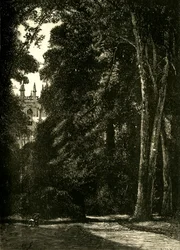 A Torre de Merton, do Jardim, 1898.