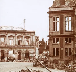 A prefeitura, Chauny, França, c1914-c1918