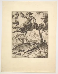O triunfo da castidade from Os triunfos de Petrarca, ca. 1548-49.