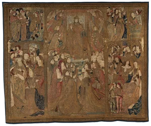 O Triunfo de Cristo A Tapeçaria Mazarin, c. 1500.