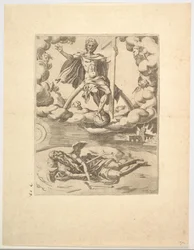 O triunfo da divindade ou eternidade de Os triunfos de Petrarca, ca. 1548-49.