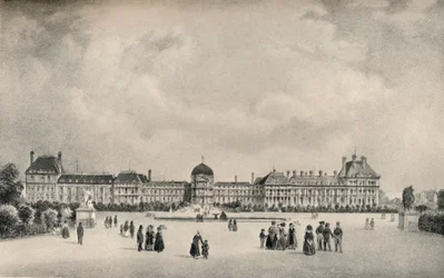 Palácio das Tulherias dos Jardins, 1915