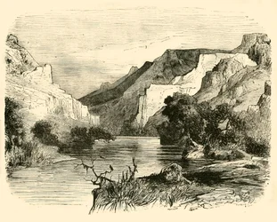 O Vale de Tempe, 1890.