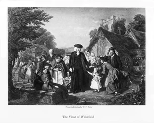 Vigário de Wakefield, c1850