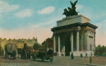 Wellington Arch, Londres, c1910.