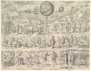 O mundo, gaiola dos tolos, século XVI.