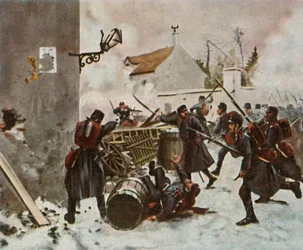 Divisão de Württemberg em Champigny, 2 de dezembro de 1870, 1936.