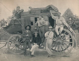 O treinador do Zambesi, c1900.