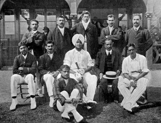 A equipe de críquete de toda a Índia de 1911 1912