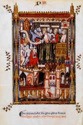 A prisão de St Denis, 1317