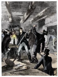 A prisão dos conspiradores da Rua Cato, 1820 c1895
