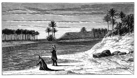 As margens do Eufrates, c1890