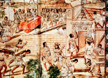 O edifício da Cidade do México, século XVI