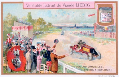 Os motores dos carros de ignição comandada, 1890-1910
