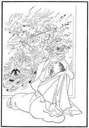 A morte de Kose no Hirotaka, 1886
