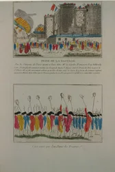 A demolição da Bastilha, 14 de julho de 1789, 1789