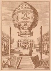 A primeira subida de balão, c1785 1919