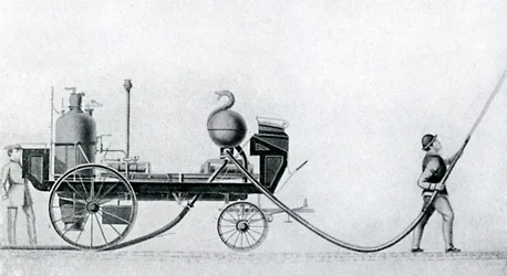 O primeiro motor a vapor, c1830