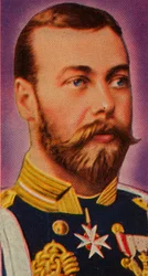 O futuro rei George V em seu casamento, 1893 1935