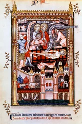 O martírio de St Denis, 1317
