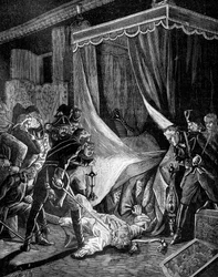 O assassinato do czar Paulo I da Rússia, março de 1801, 1882-1884