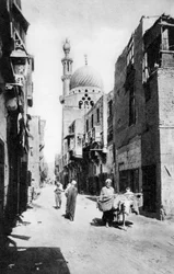 Bairro nativo, Cairo, Egito, c1920s