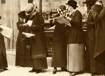 O naufrágio do Lusitania, maio de 1915, 1935.