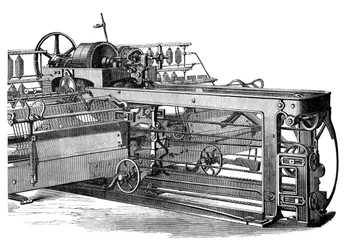 A mula giratória, c1880