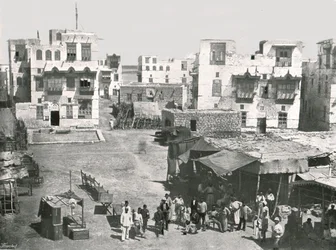 A rua dos correios, Suakin, Sudão, 1895.