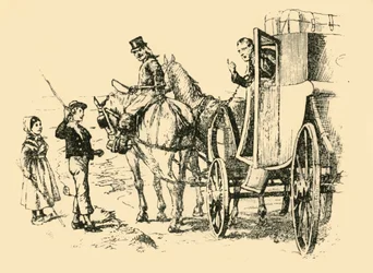 A carruagem dos tutores os conheceu em 1907.