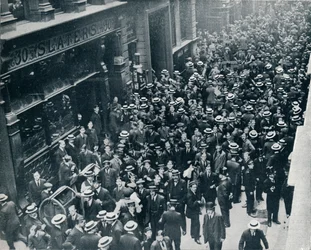 A crise de guerra na cidade: o fechamento da Bolsa de Londres, 1914