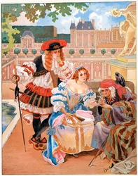 A juventude de Luís XIV, c1920s