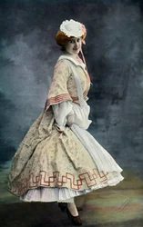 Teatro Das Variedades. O bastão. Arlette. Jeanne Saulier, 1904.