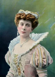 Teatro Nacional do Odéon. Menina Sylvie - Papel de Charlotte. O rei galante, 1904.