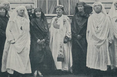 Suas Majestades no País de Gales, 1926, 1937.
